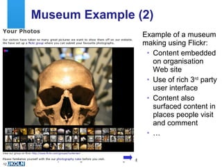 Benefits of the Social Web: How Can It Help My Museum? Slide 12