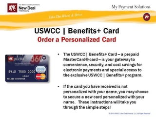 USWCC | Benefits+ Card Personalization