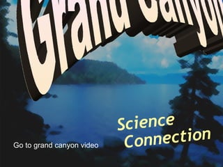 Grand Canyon Science Connection Go to grand canyon video 