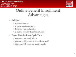 Benefits Enrollment Self Service Slide 12