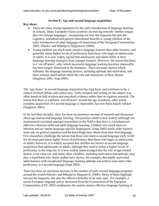 Benefits of Language Learning | PDF