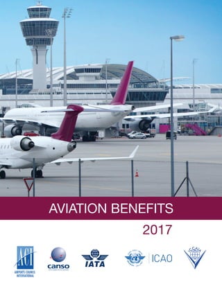AVIATION BENEFITS
2017
civil air navigation services organisation
 