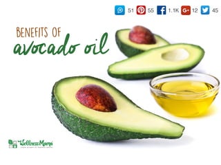avocado oil
1.1K5551 12 45
benefits of
 