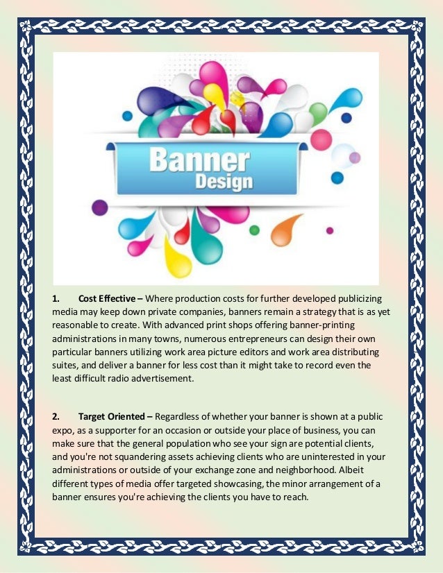 Benefits Of Banner Ads For Your Business
