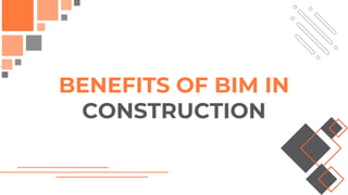 Key Benefits of BIM in Construction - IME Services | PDF