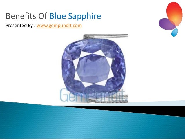 Benefits Of Blue Sapphire
