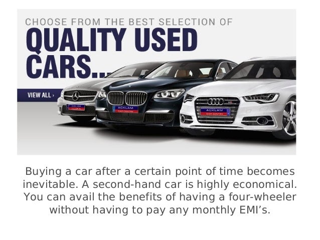 Pay monthly second hand cars