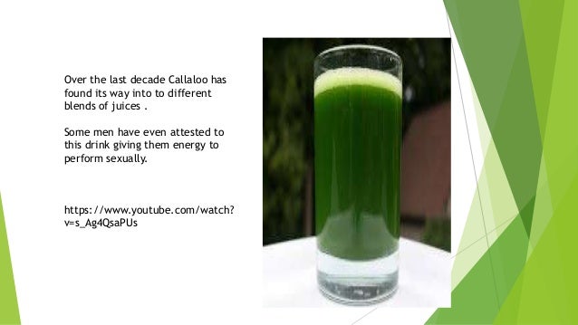 Benefits Of Callaloo In Your Diet