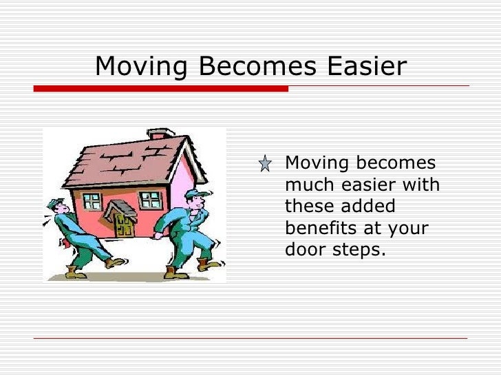 Benefits of choosing a moving company