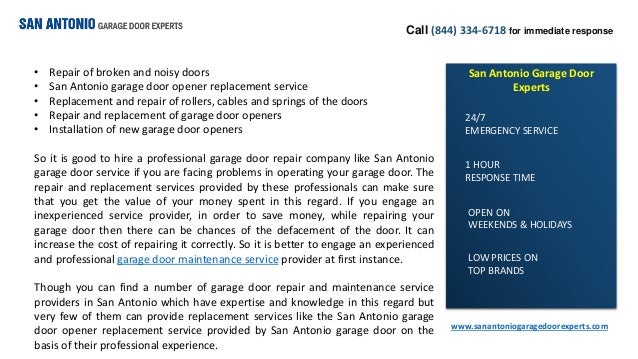 Benefits Of Choosing A Professional Garage Door Maintenance Company