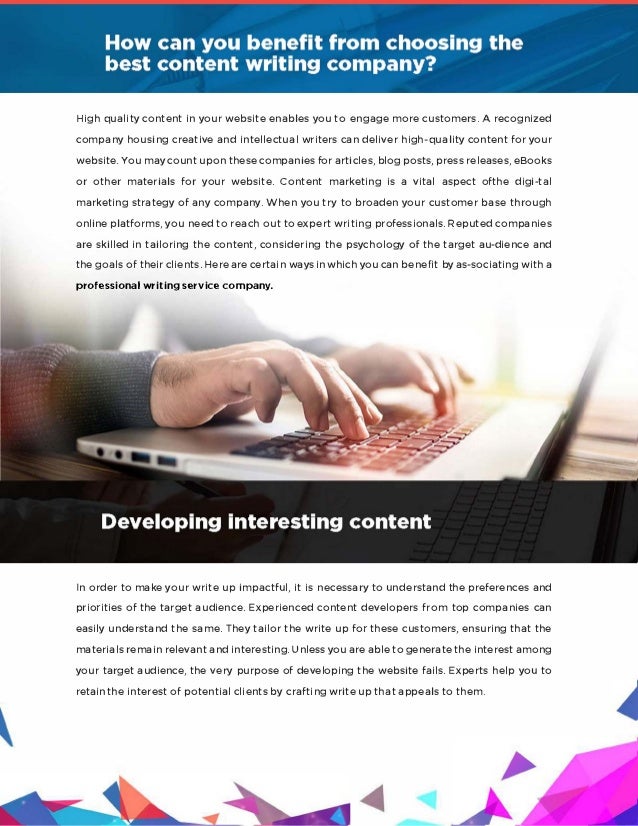 Best Content Writing Companies - 22 Brands with the Best Content ...