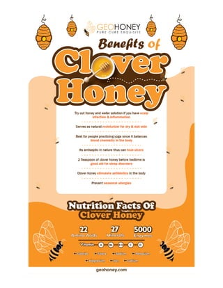 Benefits of clover honey