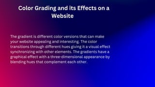 Benefits of color grading in web development.pdf