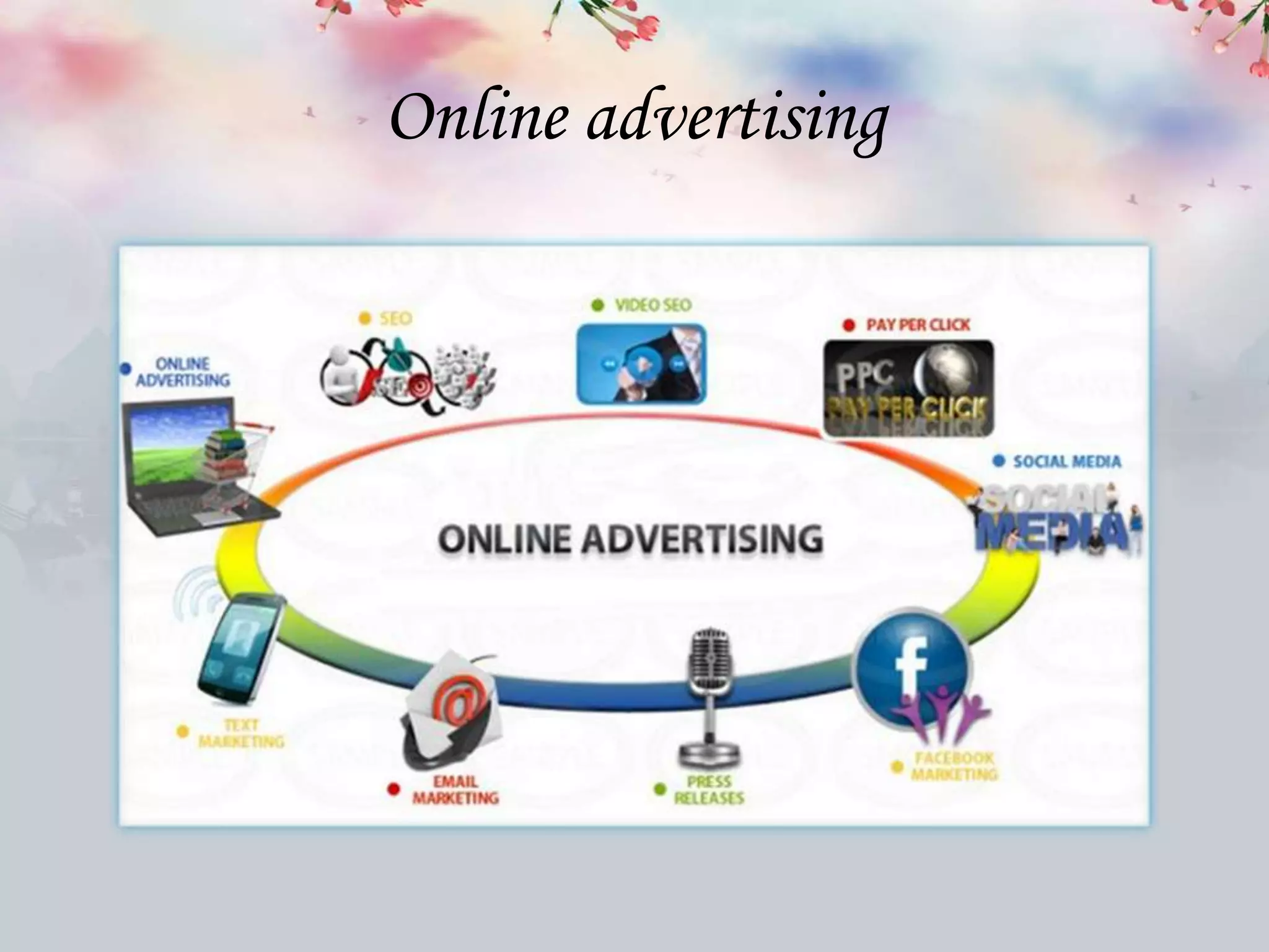 Online advertising
 