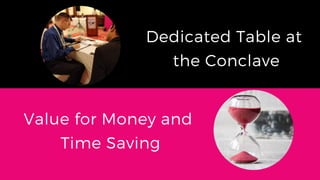 Benefits of conclave | PPT