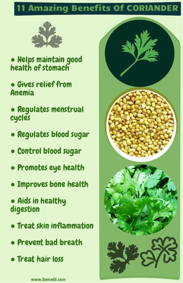 11 Amazing Benefits Of Coriander