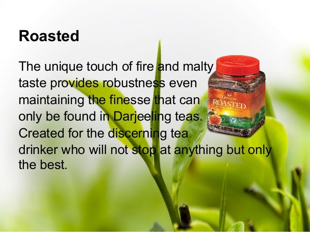 Darjeeling tea case study ppt image