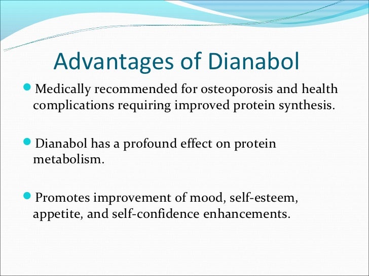 Benefits of dianabol