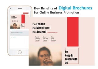 Benefits of digital brochure