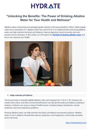 benefits of drinking alkaline water.pdf