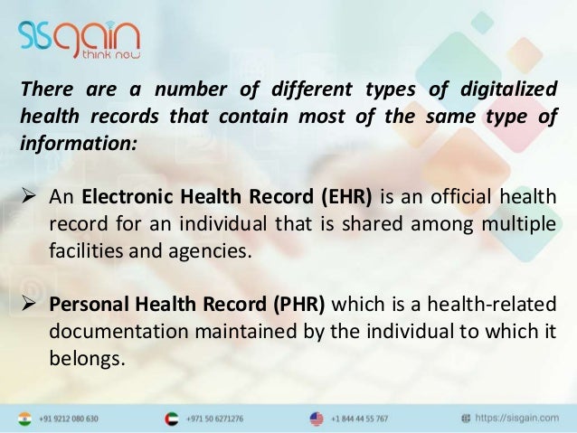 what is personal health records