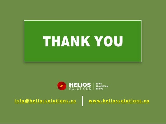 info@h elios s olution s. co w w w. h elios s olu tion s .co
 