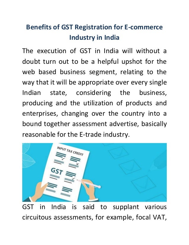 Benefits of GST Registration for Industry in India