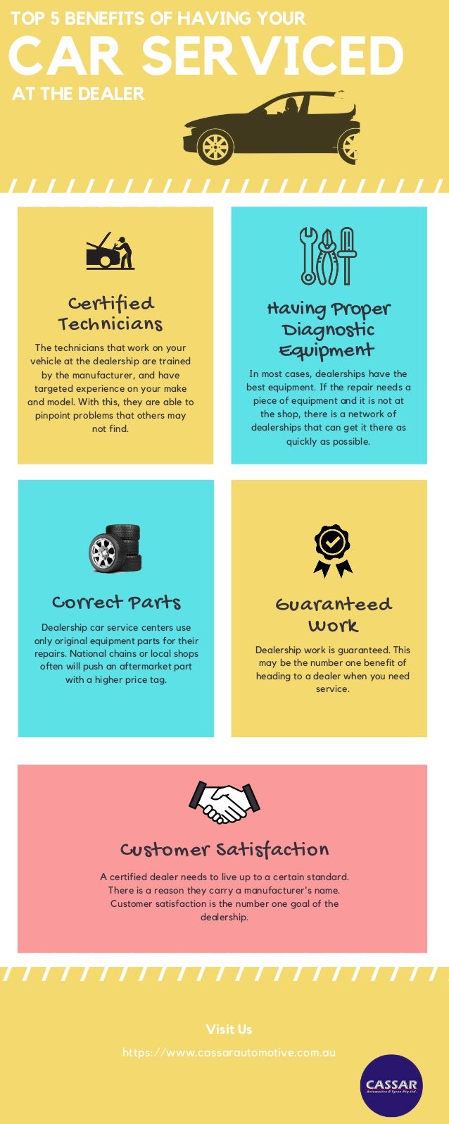 Top 5 Benefits Of Having Your Car Serviced At The Dealer Cassar