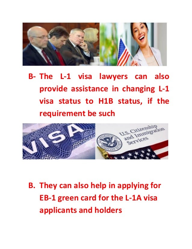 Benefits of hiring a l1 visa lawyer