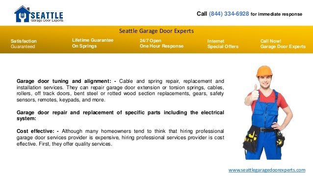 Benefits Of Hiring Professional Garage Door Experts