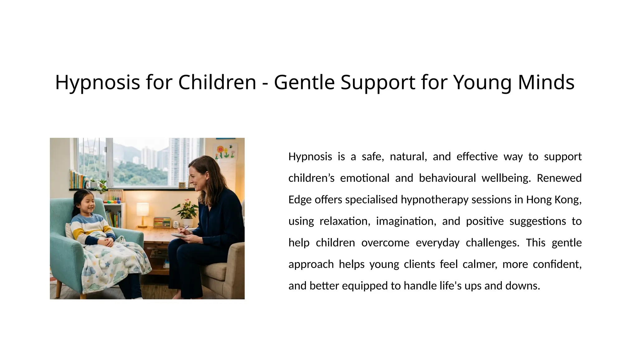 Benefits of Hypnosis for Children