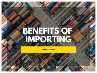 Neal Elbaum on the Benefits of Shipping