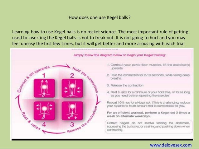 Benefits of kegel ball exercises