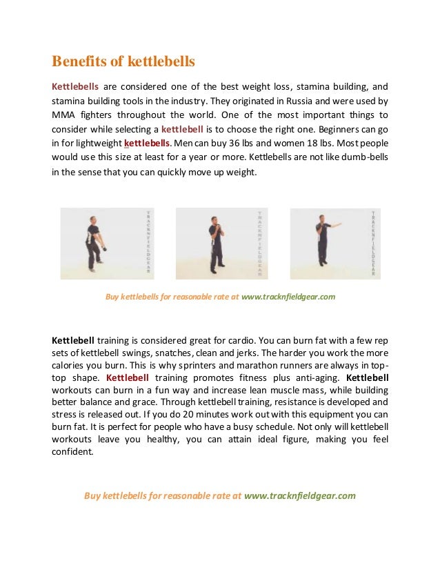 Benefits of kettlebells