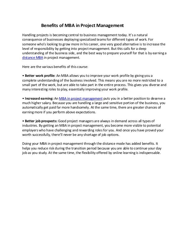is it worth getting an mba