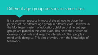 Benefits of Montessori Education (Montessori Benefits)- FLMA Preschool ...