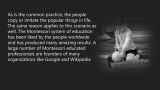 Benefits of Montessori Education (Montessori Benefits)- FLMA Preschool ...