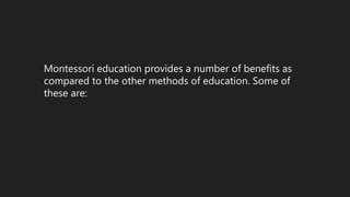 Benefits of Montessori Education (Montessori Benefits)- FLMA Preschool ...