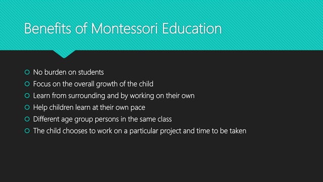 Benefits of Montessori Education (Montessori Benefits)- FLMA Preschool ...