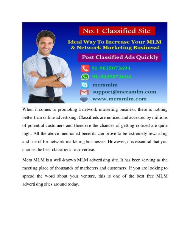 benefits of online classified ads for network marketing business best places to post flyers