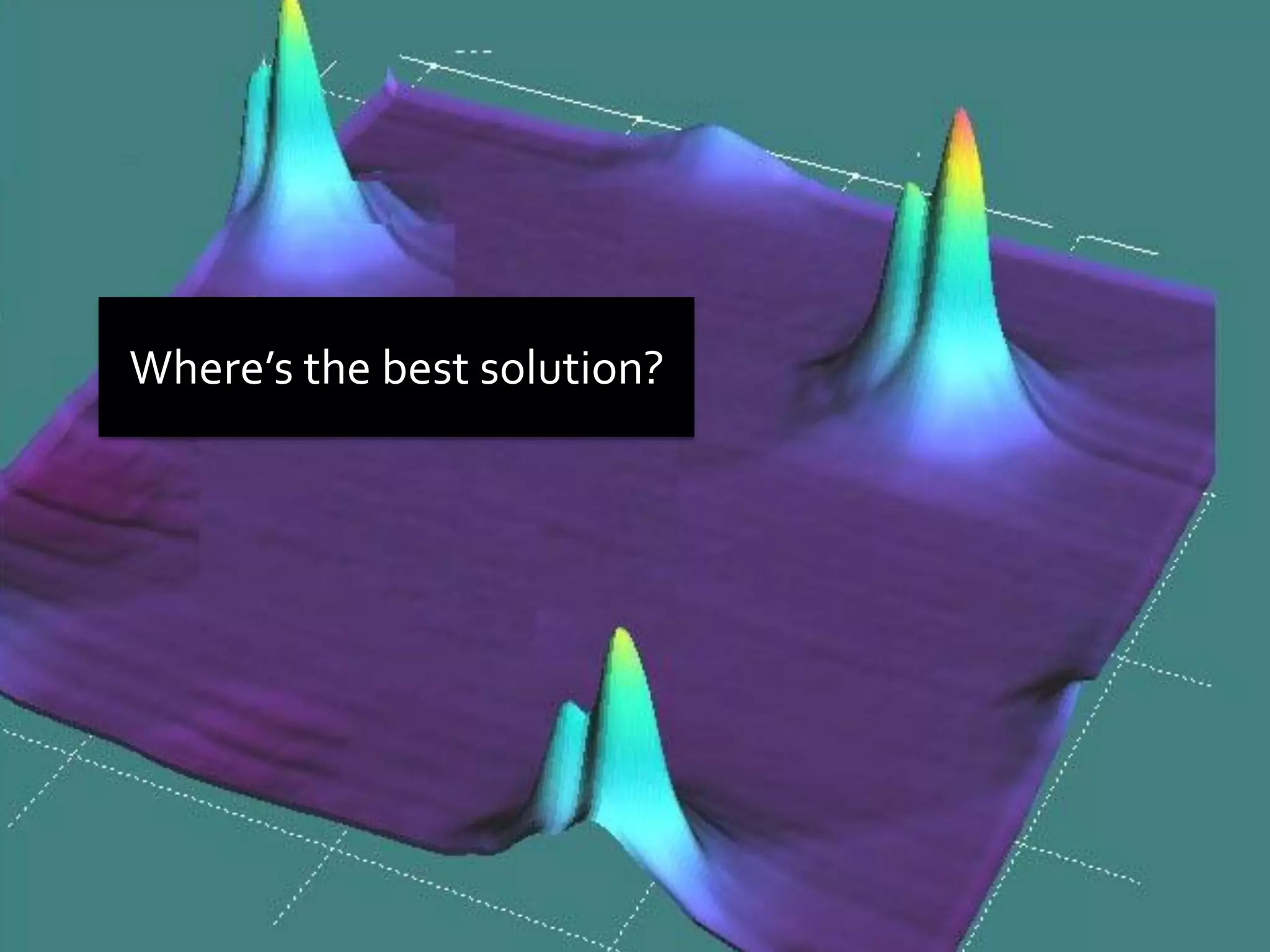 Where’s the best solution?
 