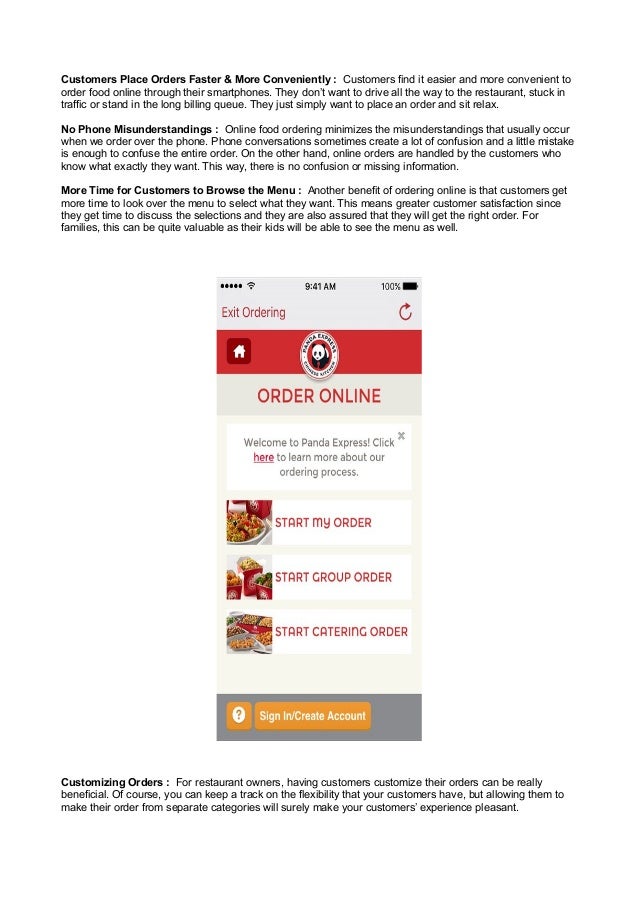 Benefits of Ordering Online Food Brampton Foods