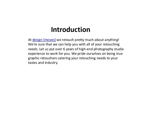 Benefits of photo retouching