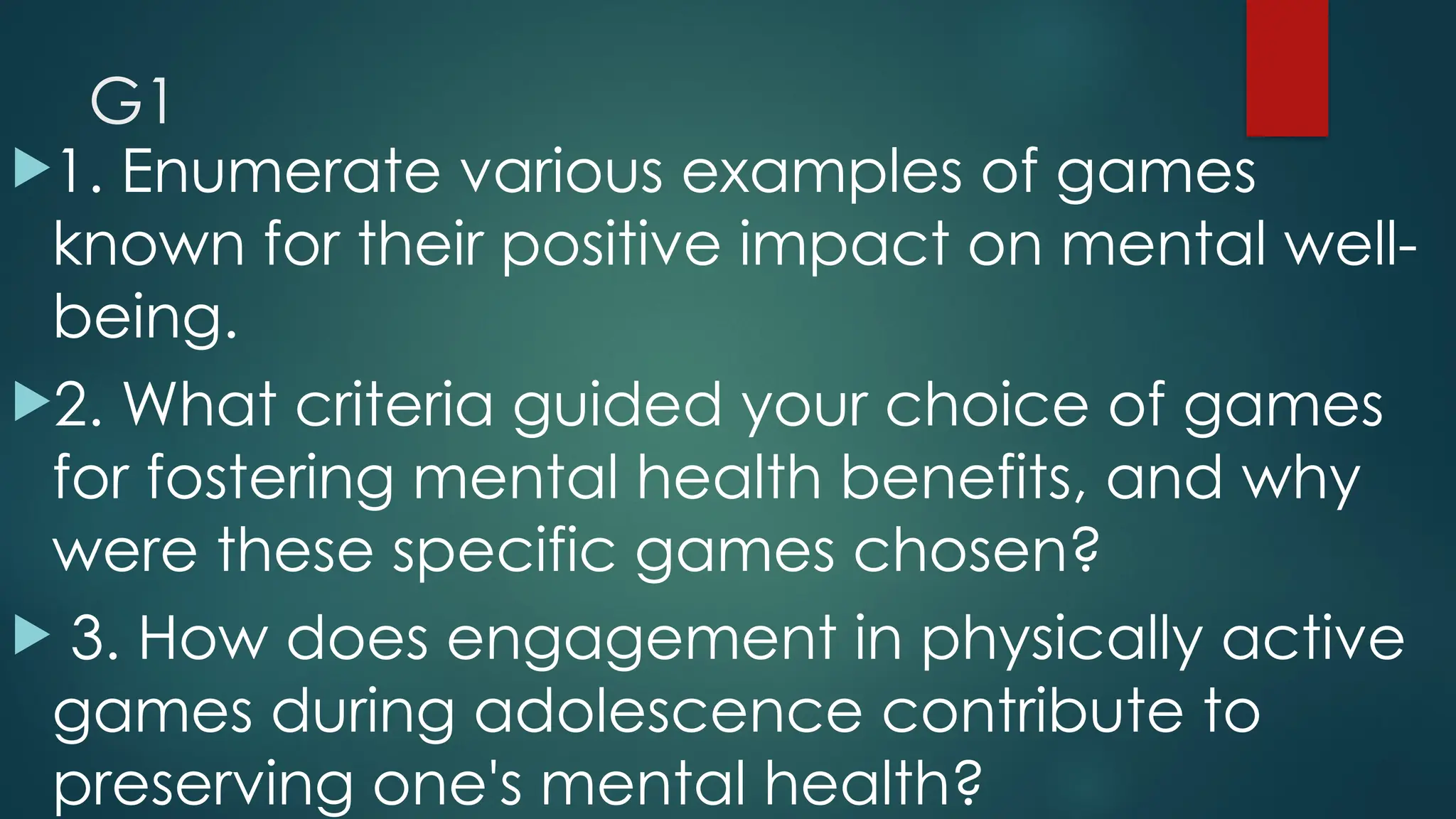 Games Benefits for Health
