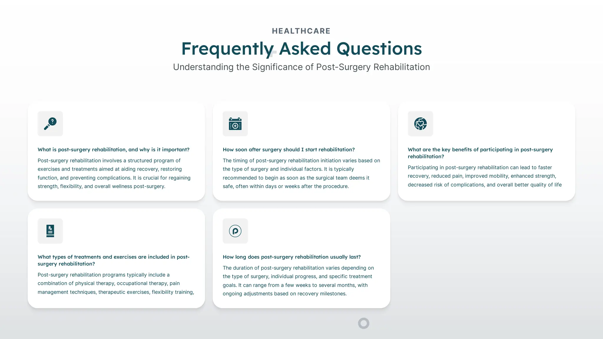 Benefits of Post-Surgery Rehabilitation- A Smooth Transition to ...