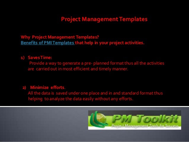 benefits of project management templates ppt project management template ppt