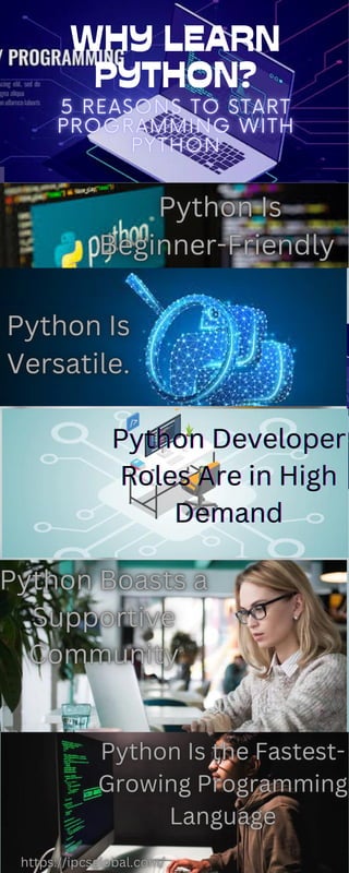 WHY LEARN
PYTHON?
Python Developer
Python Developer
Python Developer
Roles Are in High
Roles Are in High
Roles Are in High
Demand
Demand
Demand
 