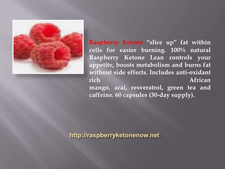 Benefits of raspberry ketone presentation