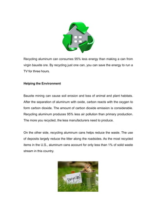 aluminum can recycling bolsas