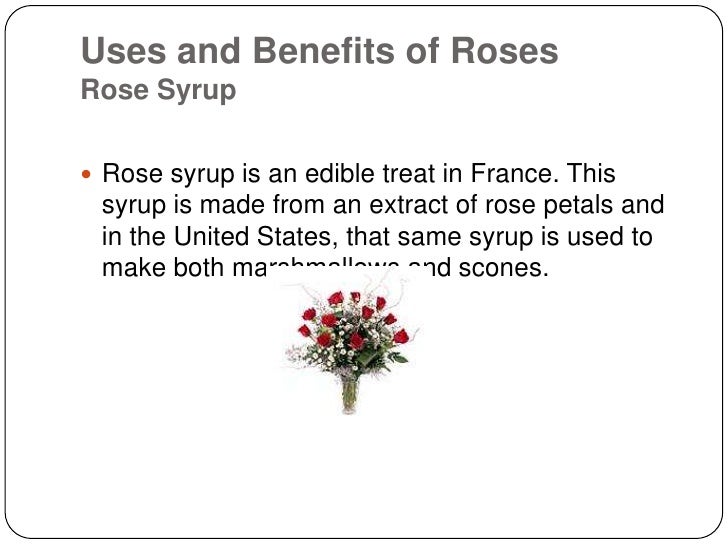 Benefits Of Roses